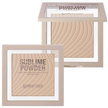 Bellaoggi Sublime Powder Compact Powder with Matt Effect Shade Golden Sand 9 g