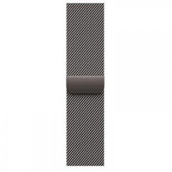 Correa Milanesa Apple Loop 42mm Color Pizarra (Acero Inoxidable)