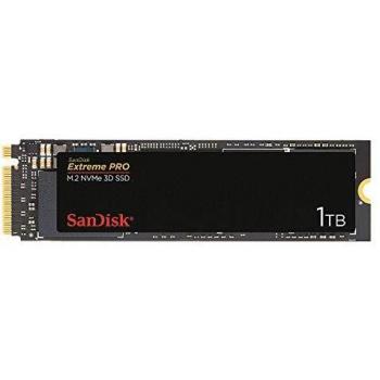 SanDisk SDSSDXPM2-1T00-G25 Extreme PRO 1 TB M.2 NVMe 3D SSD, Black