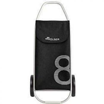 Carro Rolser COM Tweed 2 Ruedas Grandes - Negro