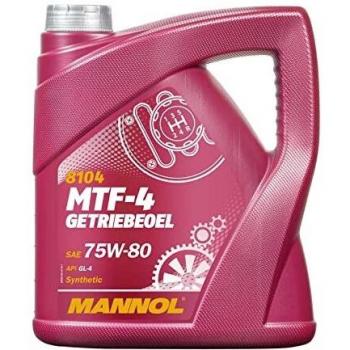 MANNOL MTF de 4 getriebeoel 75 W de 80 API GL de 4, 4 L