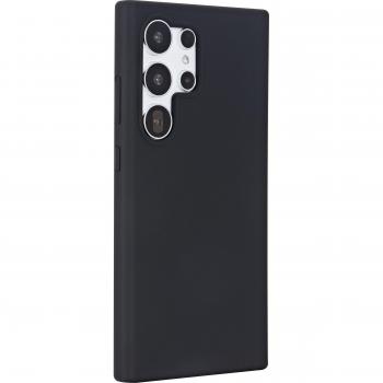 Funda para teléfono móvil eSTUFF Infinite Riga de 17,3 cm (6.8) en color negro, compatible con Samsung Galaxy S24 Ultra, fabricada en 100% silicona reciclada