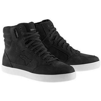 Alpinestars J-6 Waterproof Motorcycle Shoes Black-White