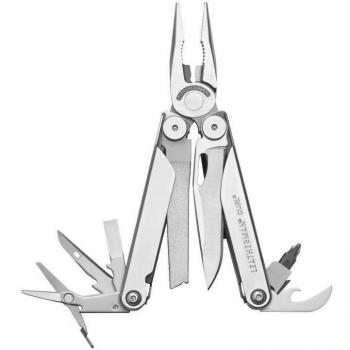 Leatherman Curl - Alicate Multiherramienta de Bolsillo con 15 Funciones y Funda de Nylon