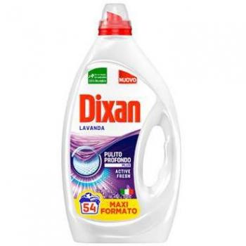 Detergente Líquido Dixan 44 Lavados Lavanda Made in Italy