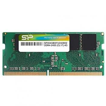 SILICON POWER SP004GBSFU240N02 4 GB DDR4 2400 MHz SO-DIMM módulo de Memoria - Verde