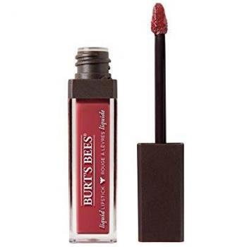 Burt's Bees Burt's Bees - Palillo de labios líquido hidratante 100% natural, cobertura completa, pétalo a presión – 1 tubo – 5,95 g, pétalo a presión