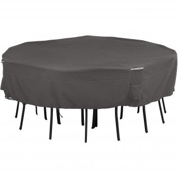 Classic accessories 5519401510100 ravenna square patio table chairs cover large
