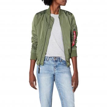 Alpha Industries Women's MA-1 TT Two Tone Bomber Jacket