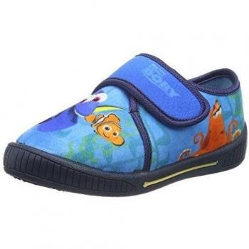 Findet DoryBoys Kids Velcro low Houseshoes - pantuflas con forro cálido Niños
, color Azul, talla 27