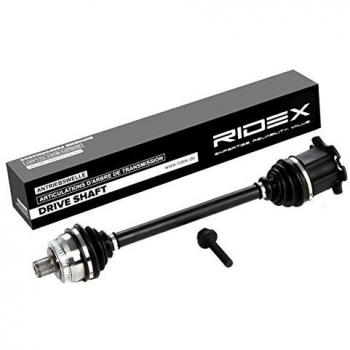 Árbol de transmisión RIDEX 13D0078 Cardan para AUDI y SEAT, compatible con modelos A4 Avant (B6/B7) y A1, incluye soporte en caucho
