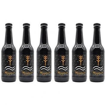 MESOPOTAMIA Imperial Stout - caja 6 bot 33 cl. - Cerveza Artesana elaborada 100% con malta de Cebada. La mejor cerveza negra de Aribayos.
