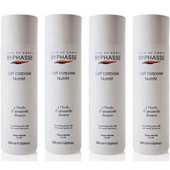 Byphasse Leche Corporal Nutritiva Aceite De Almendra Piel Seca