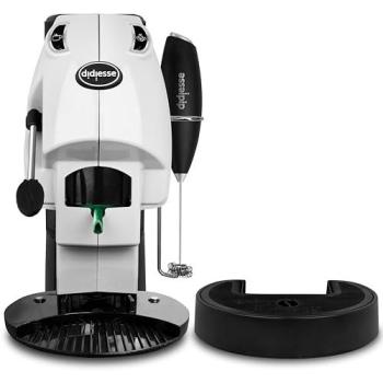 Cafetera de Cápsulas Didiesse Baby Frog 1,3 L Automática/Manual Blanca con Frullino y Doble Portacialda 650W