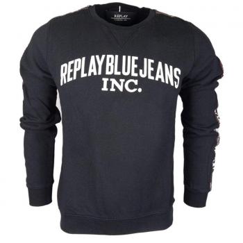 REPLAY - Sudadera - Hombre Negro Negro