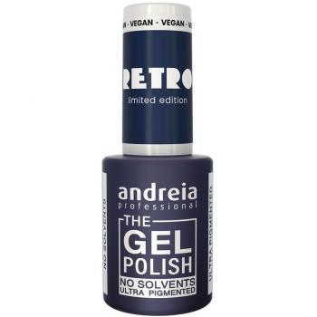 Esmalte semipermanente azul oscuro sofisticado Andreia Professional Gel Polish Rt2 10.5ml