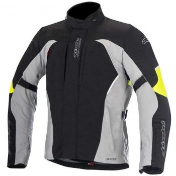 Cazadora Alpinestars Ares Gore-Tex Noir/Gris/Jaune Fluo L