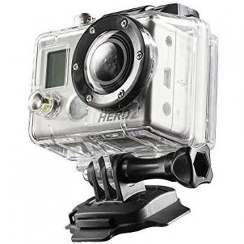 Mantona 20237 - Placa de fijación 3M de 360° para GoPro
