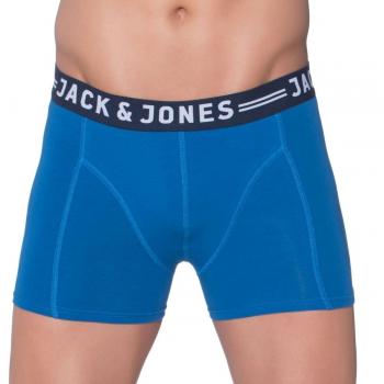 Jack & Jones Men's Blue Basic Jersey Boxer Shorts