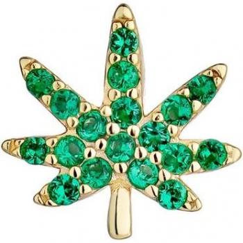 Ear Candy - Piercing Cannabide Silver Gold Plated