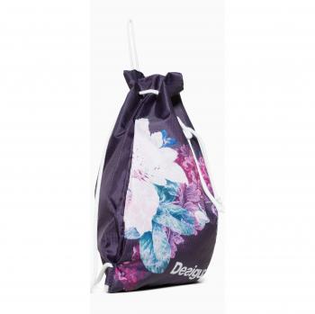 Desigual Art and Thread Gym Sack Shadow Purple
