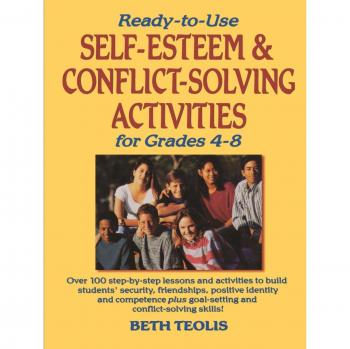 Self-Esteem & Conflict Resolution Activity Book for Grades 4-8