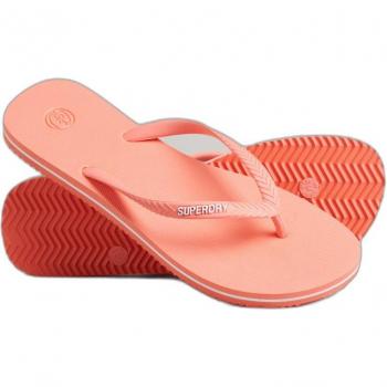 Chanclas mujer Superdry Vintage Classic naranja rojizo S