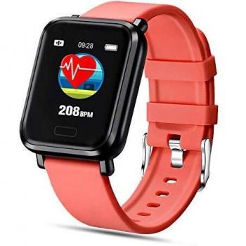 FENHOO Smartwatch, Reloj Inteligente Impermeable IP68 para Hombre Mujer Niños, Pulsera Actividad Inteligente con Pulsómetro Monitor de Sueño Podómetro Calorías Reloj Digital para Android iOS