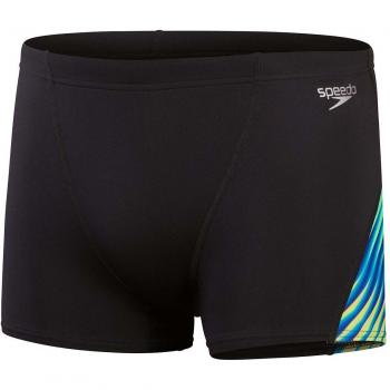 Bañador de natación Speedo Allover Digi V-Cut Aquashort Hombre