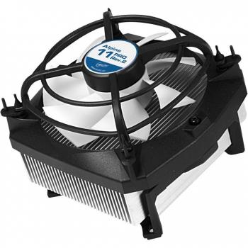 ARCTIC Alpine 11 Pro - Cooler CPU compatible con Intel. Ventilador PWM de 92 mm ultra silencioso, absorción de vibraciones