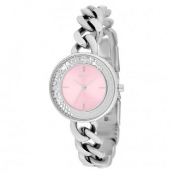 Reloj Mujer LIU JO TLJ2240, diseño elegante y moderno, caja de acero inoxidable, correa de acero con acabado en oro rosa, esfera con detalles brillantes, resistente al agua hasta 30 metros, movimiento de cuarzo