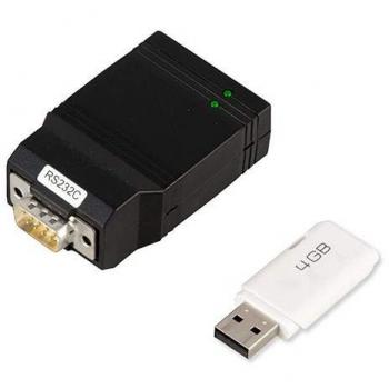 Registrador de Datos PCE-USM con Adaptador USB, Formato TXT, Fecha y Hora, Función de Consulta y Lápiz USB de 4 GB