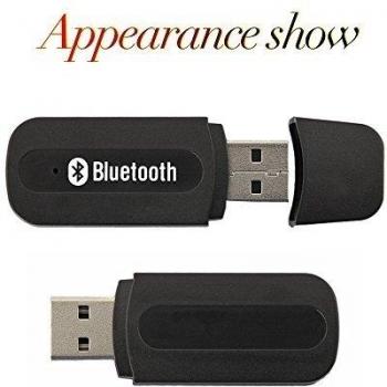 Bluetooth Audio Receiver Adapter,Urant Brand Upgraded Version Generic Stereo 3.5mm AUX Dongle Car Handsfree Portable Mini USB Wireless Bluetooth Music Audio Receiver
