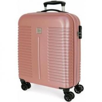 Maleta de Cabina Roll Road India Expandible Nude