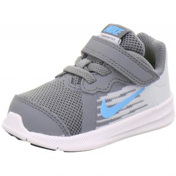 Nike Downshifter 8 (TDV), Zapatillas de Estar por casa Bebé Unisex, (Cool Grey/Blue Fury/Pure Platinum/White 012), 22 EU