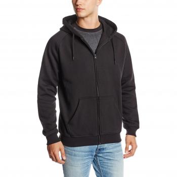 Urban Classics Kapuzenpullover Zip Hoody, Sudadera con capucha Hombre, Negro