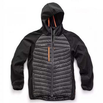 Chaqueta Trade Thermo Scruffs T55127, color negro, talla M