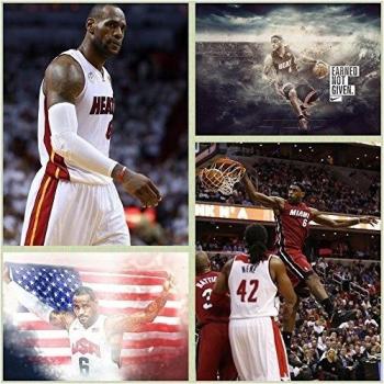 LeBron James (24x24 inch, 60x60 cm) Silk Poster Seda Cartel PJ1B-0E18
