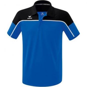 Erima Polo de Manga Corta Change, New Royal/Negro/Blanco, XXX-Large para Hombre