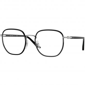 Persol PO1015SJ Asian Fit 1125GJ Men's Black Eyeglasses Frame Size 54 with Blue Light Blocking Option