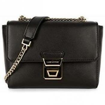 Lancaster Bolso con bandolera Gena Or de piel negra
