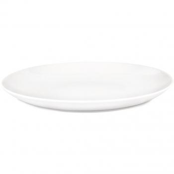 Set de Platos Planos Mami Alessi 6 Piezas en Porcelana Blanca
