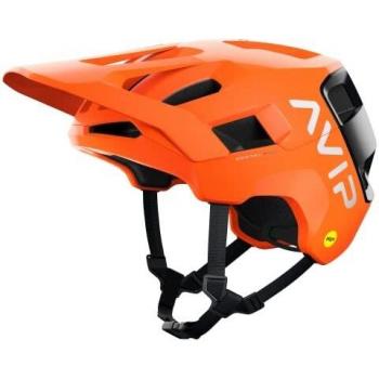 Casco POC Kortal Race MIPS Fluorescent Orange Avip/Uranium Black Matt, tamaño M-L