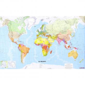 Mapa en tubo El Mundo - Aa.vv