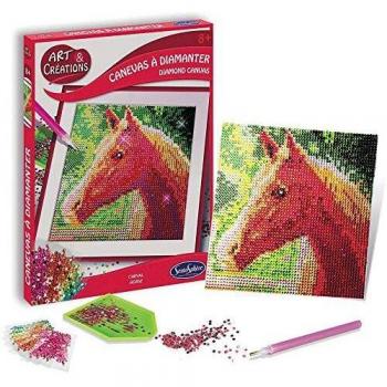 Kit de Lienzo con Diamantes - Caballo - Sentosphère 2024