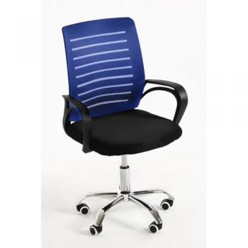 Silla de Escritorio Elegante y Cómoda Visi - Color Azul