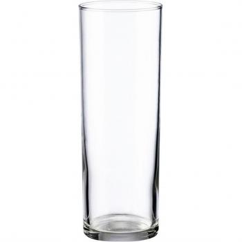 Juego de 24 vasos de tubo de cristal con base gruesa, aptos para lavavajillas, 31 cl, 16,3 x 5,8 cm