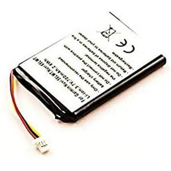 Batería para Garmin Nüvi 56LMT, Nüvi 68LMT, Li-Ion, 3,7 V, 700 mAh, 2,6 WH
