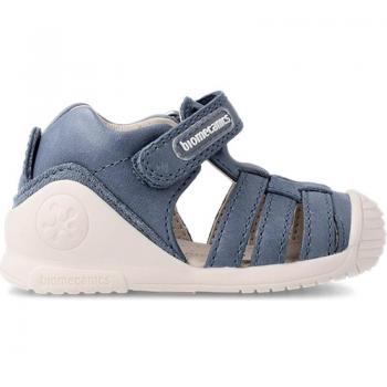 SANDALIAS BIOMECANICS PRIMEROS PASOS 232145 - Bebé de Niño, color petrol, diseñadas para primeros pasos, con suela flexible y antideslizante, cierre ajustable para mayor comodidad y soporte