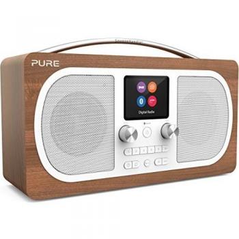Radio DAB+ Bluetooth Pure Evoke H6 Nogal